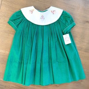 New Mela Wilson Corduroy Christmas Tree Dress